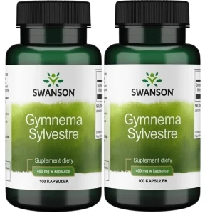 2 x Gymnema Sylvestre 400mg 100kaps, Swanson