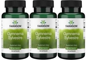 3 x Gymnema Sylvestre 400mg 100kaps, Swanson