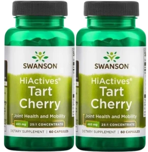2 x Tart Cherry 465mg 60kaps, Swanson