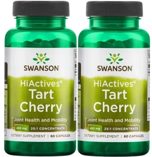 2 x Tart Cherry 465mg 60kaps, Swanson.webp