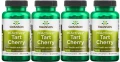 4 x Tart Cherry 465mg 60kaps, Swanson.webp