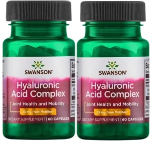 2 x Hyaluronic Acid Complex 60kaps, Swanson