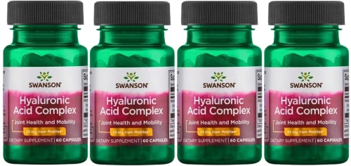 4 x Hyaluronic Acid Complex 60kaps, Swanson.webp
