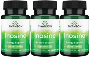 3 x Inosine - Inozyna 500mg 60kaps, Swanson