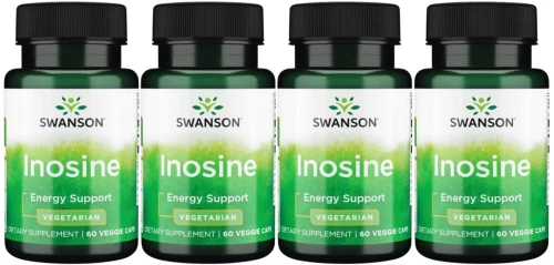 4 x Inosine - Inozyna 500mg 60kaps, Swanson.webp