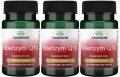 3 x Koenzym Q10 100mg 50sgels, Swanson.webp
