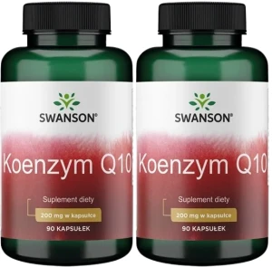 2 x CoQQ10 - Koenzym Q10 200mg 90 kaps, Swanson