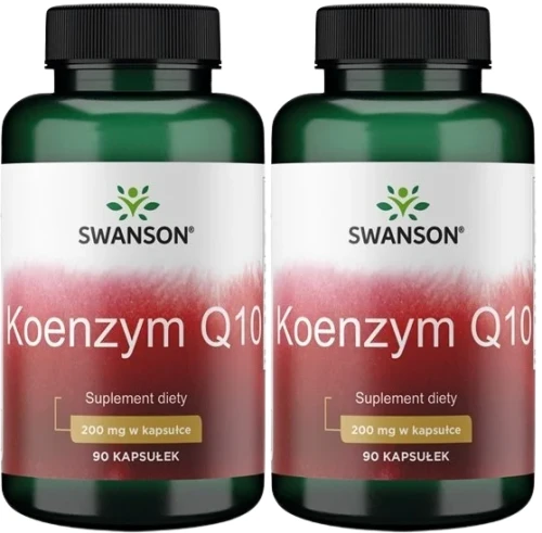2 x CoQQ10 - Koenzym Q10 200mg 90 kaps, Swanson.webp