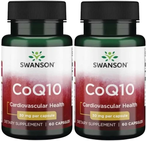 2 x CoQ10 - Koenzym Q10 30mg 60 kaps, Swanson.webp