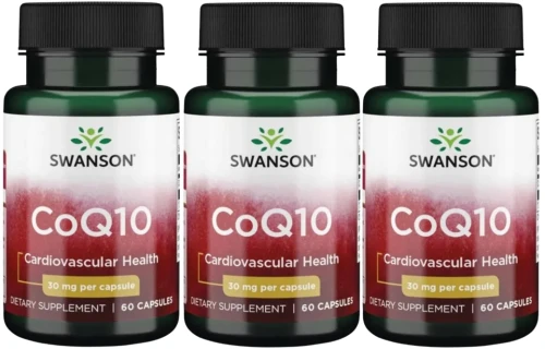 3 x CoQ10 - Koenzym Q10 30mg 60 kaps, Swanson.webp