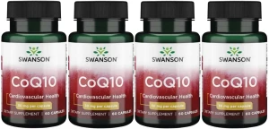 4 x CoQ10 - Koenzym Q10 30mg 60 kaps, Swanson