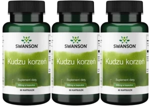 3 x Kudzu 500mg 60kaps, Swanson