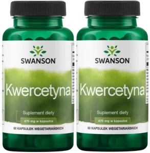 2 x Kwercetyna 475mg 60vcaps, Swanson