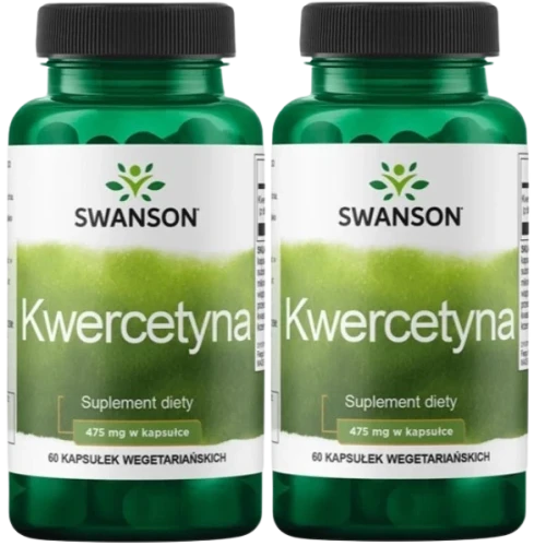 2 x Kwercetyna 475mg 60vcaps, Swanson.webp