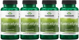 4 x Kwercetyna 475mg 60vcaps, Swanson