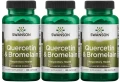 3 x Quercetin &amp; Bromelain - Kwercetyna i Bromelina 100 kaps, Swanson.webp