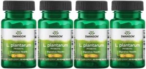4 x L. Plantarum 30 kaps., Swanson