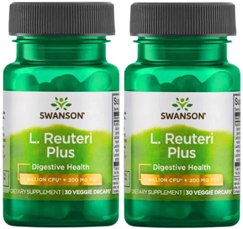 2 x L. Reuteri Plus 30kaps vege, Swanson.webp