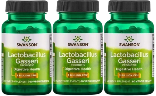 3 x Lactobacillus Gasseri 60 kaps, Swanson.webp
