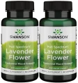 2 x Lavender flower - Lawenda 400mg 60kaps, Swanson.webp