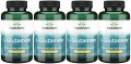 4 x L-Glutamine - L-Glutamina 500mg 100 kaps, Swanson.webp