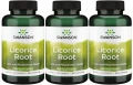 3 x Licorice Root - Lukrecja 450mg 100caps, Swanson.webp