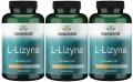 3 x L-Lizyna 500mg 100kaps, Swanson.webp