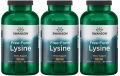 3 x Free-Form Lysine L-Lizyna 500mg 300 kaps, Swanson.webp