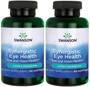 2 x Synergistic Eye Health -  Luteina & Zeaksantyna 60kapsułek, Swanson