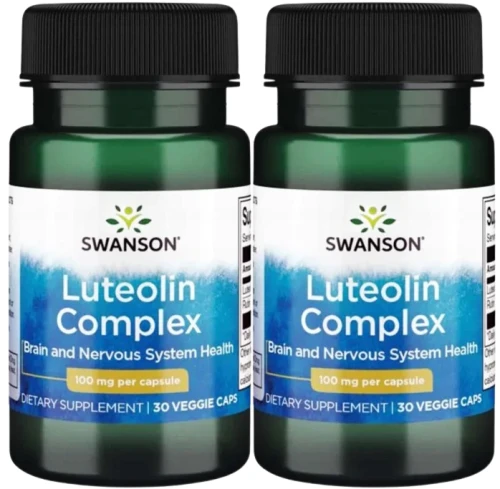 2 x Luteolin Complex 100mg 30vkaps, Swanson.webp