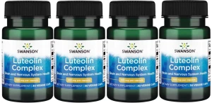 4 x Luteolin Complex 100mg 30vkaps, Swanson