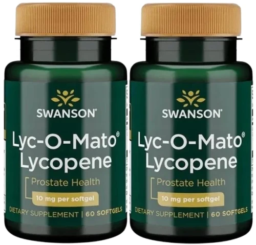2 x Lyc-O-Mato Lycopene - Likopen 10mg 60sgels, Swanson.webp
