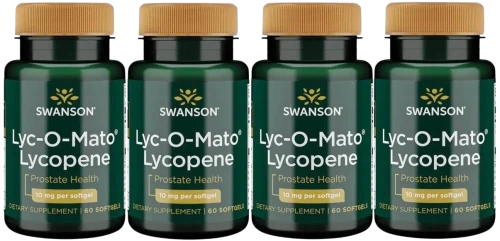 4 x Lyc-O-Mato Lycopene - Likopen 10mg 60sgels, Swanson.webp