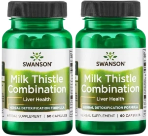 2 x Milk Thistle Combination 60 kaps, Swanson