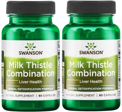 2 x Milk Thistle Combination 60 kaps, Swanson.webp