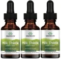 3 x Milk Thistle ekstrakt 29,6ml, Swanson.webp