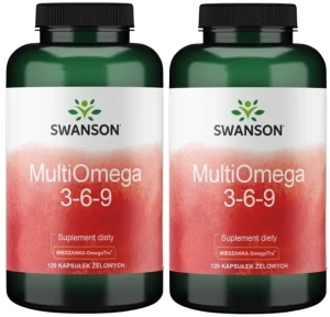 2 x MultiOmega 3-6-9 120kaps, Swanson