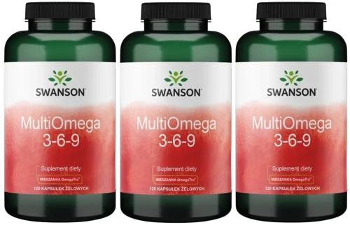 3 x MultiOmega 3-6-9 120kaps, Swanson.webp