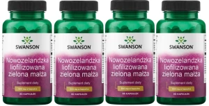4 x Nowozelandzka liofilizowana zielona małża - Green Lipped Mussel 500mg, Swanson
