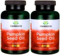 2 x Pumpkin Seed Oil - Olej z pestek dyni 1000mg 100 żelek, Swanson.webp