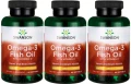 3 x Omega-3 Fish Oil with Vitamin D - Omega-3 &amp; Witamina D-3 60 sgels, Swanson.webp