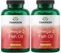 2 x Omega-3 Fish Oil (smak cytrynowy) 150 żelek, Swanson.webp