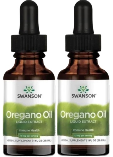 2 x Oregano Oil Liquid - Olej z oregano PŁYN Swanson.webp