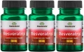 3 x Resveratrol - Resweratrol 100mg 30kaps, Swanson.webp