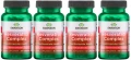 4 x Resveratrol Complex 180mg 60kaps, Swanson.webp