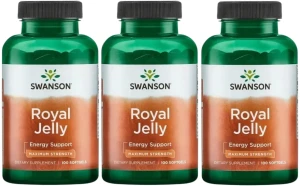 3 x Royal Jelly 100kaps, Swanson