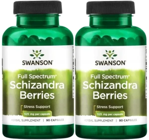 2 x Schizandra Berries 90 kaps., Swanson
