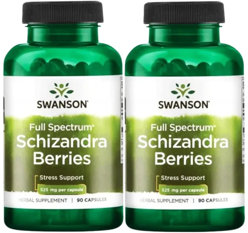 2 x Schizandra Berries 90 kaps., Swanson.webp