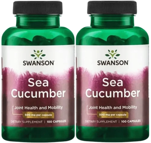 2 x Sea Cucumber 500 mg 100 kaps, Swanson.webp