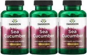 3 x Sea Cucumber 500 mg 100 kaps, Swanson